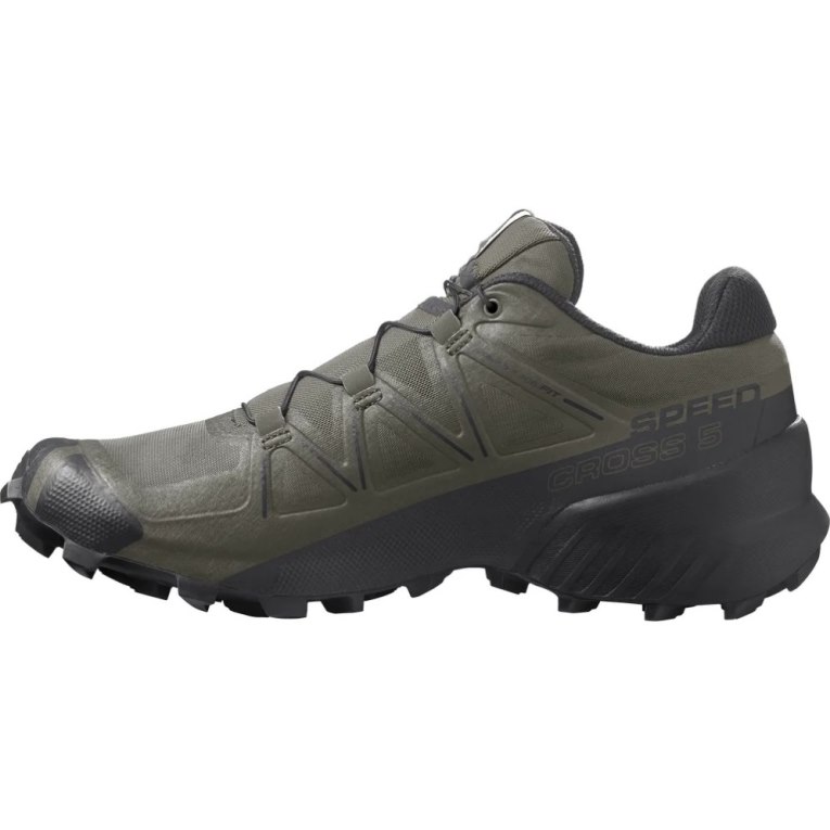 Tenis Para Trail Running Salomon Speedcross 5 Anchos Hombre Verde Oliva | MX IASE758